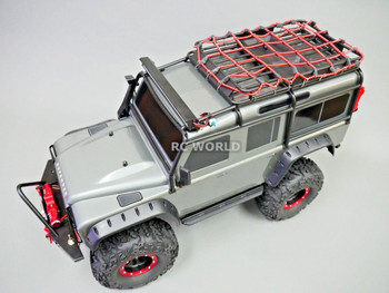 Traxxas TRX-4 Scale ROOF Accessories LARGE BUNGEE CARGO NET For Roof Rack RED Traxxas TRX-4 Scale ROOF Accessories LARGE BUNGEE CARGO NET For Roof Rack RED