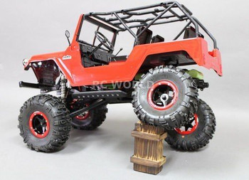 Axial SCX-10 RC Truck Body Shell 1/10 JEEP WRANGLER WARRIOR -PAINTED- RED Axial SCX-10 RC Truck Body Shell 1/10 JEEP WRANGLER WARRIOR -PAINTED- RED