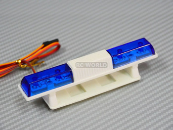 1/10 RC Car POLICE EMERGENCY LIGHTS Light Bar POLICE FLASHING SQUARE - BLUE - 1/10 RC Car POLICE EMERGENCY LIGHTS Light Bar POLICE FLASHING SQUARE - BLUE -