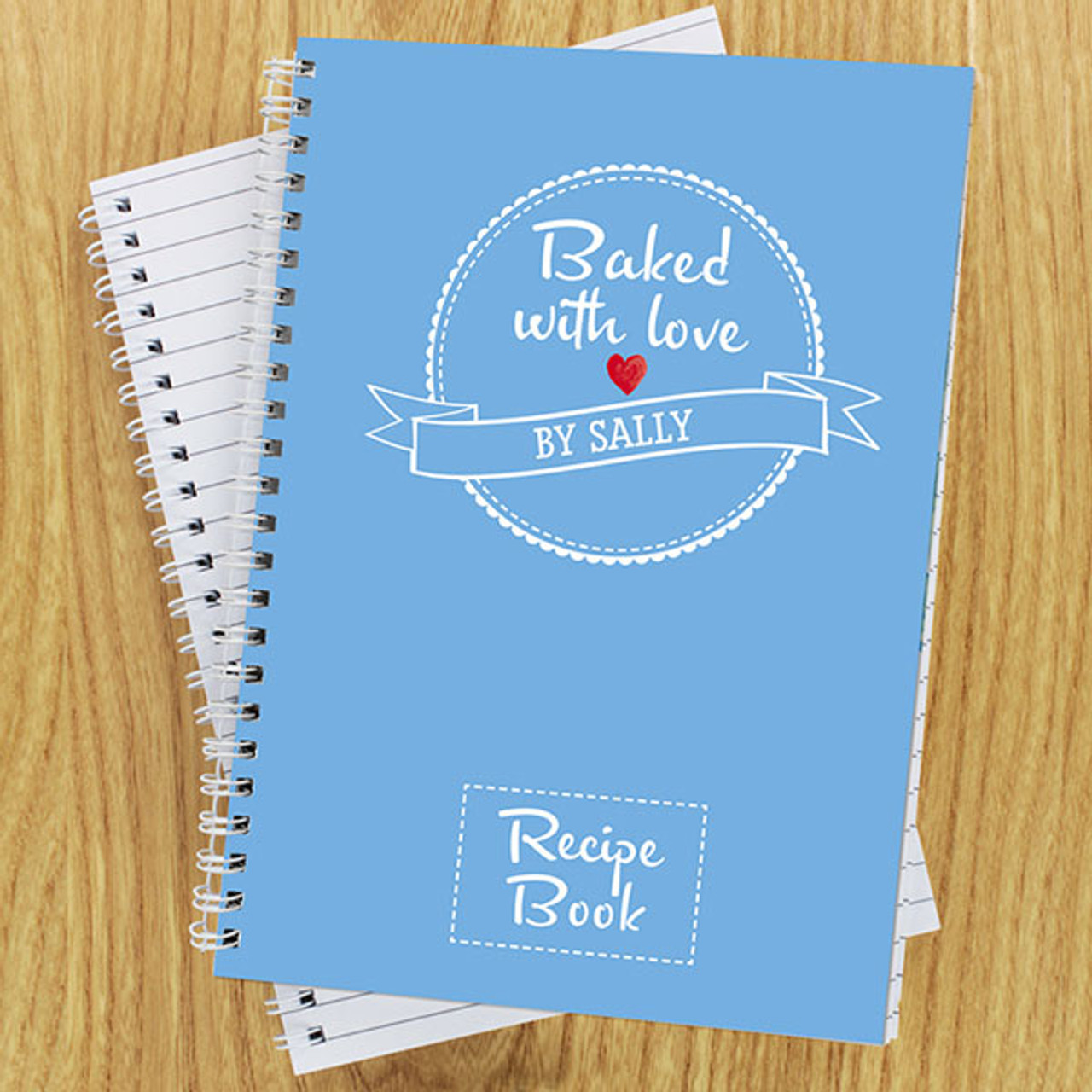 Personalised Recipe Notebook | Bakers Gifts