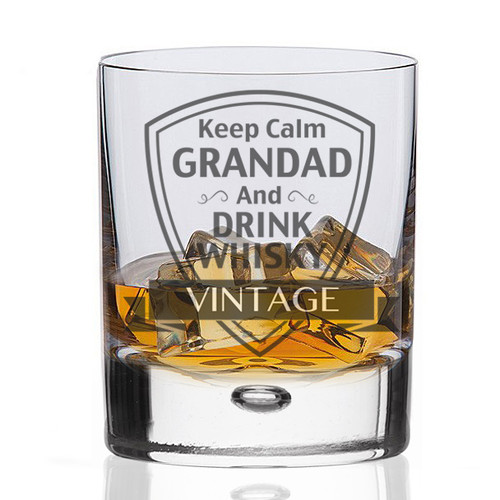 Keep Calm Grandad Whisky Tumbler Keep Calm Grandad Whisky Tumbler