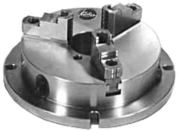 Pratt Burnerd 12" 3 Jaw Super Thin Low Profile Round Stationary Chuck Flange Mount NBK12 Pratt Burnerd 12" 3 Jaw Super Thin Low Profile Round Stationary Chuck Flange Mount NBK12