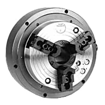Pratt Burnerd 10" 3 Jaw Open Center Self-Contained Air Power Chuck A2-6 Mount MK3 9761-42610 Pratt Burnerd 10" 3 Jaw Open Center Self-Contained Air Power Chuck A2-6 Mount MK3 9761-42610