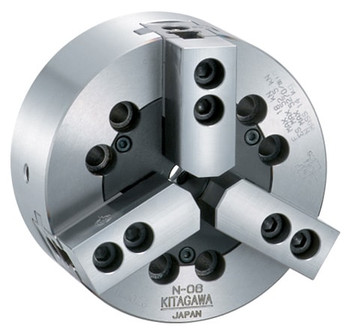 Kitagawa 10 3 Jaw Closed Center Power Chuck A2-8 Adapter N-10A08 Kitagawa 10 3 Jaw Closed Center Power Chuck A2-8 Adapter N-10A08