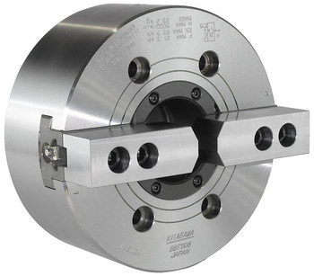 Kitagawa 10 2 Jaw Large Thru Hole Power Chuck Plain Back BBT210 Kitagawa 10 2 Jaw Large Thru Hole Power Chuck Plain Back BBT210