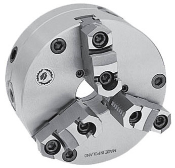 Bison 5" 3 Jaw Self Centering Manual Chuck Set Tru Plain Back 7-866-0500 Bison 5" 3 Jaw Self Centering Manual Chuck Set Tru Plain Back 7-866-0500