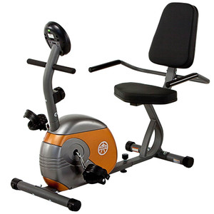 The Recumbent Bike ME-709 by Marcy brings high intensity interval conditioning to your home gym