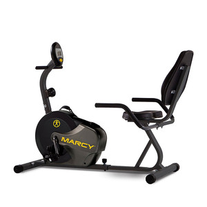 The Marcy Recumbent Magnetic Cycle NS-716R delivers a high intensity cardio workout in the comfort of your home gym