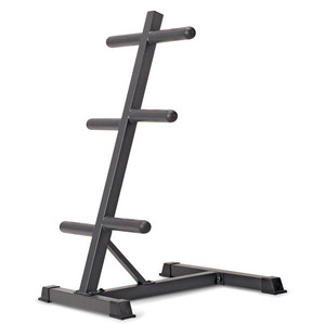 The Olympic Plate Tree PT-45 is necessary for organizing and saving space for the best home gym