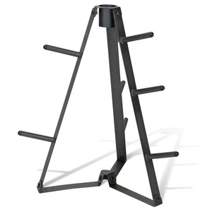 The Marcy PT-36 Standard Weight Plate Tree helps clear space by keeping your floor free from space plates