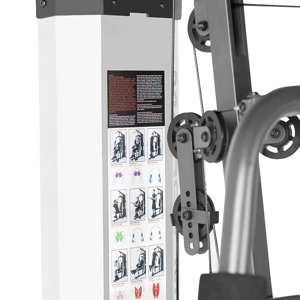 Marcy Home Gym System 150 lb. Weight Stack Machine MWM988
