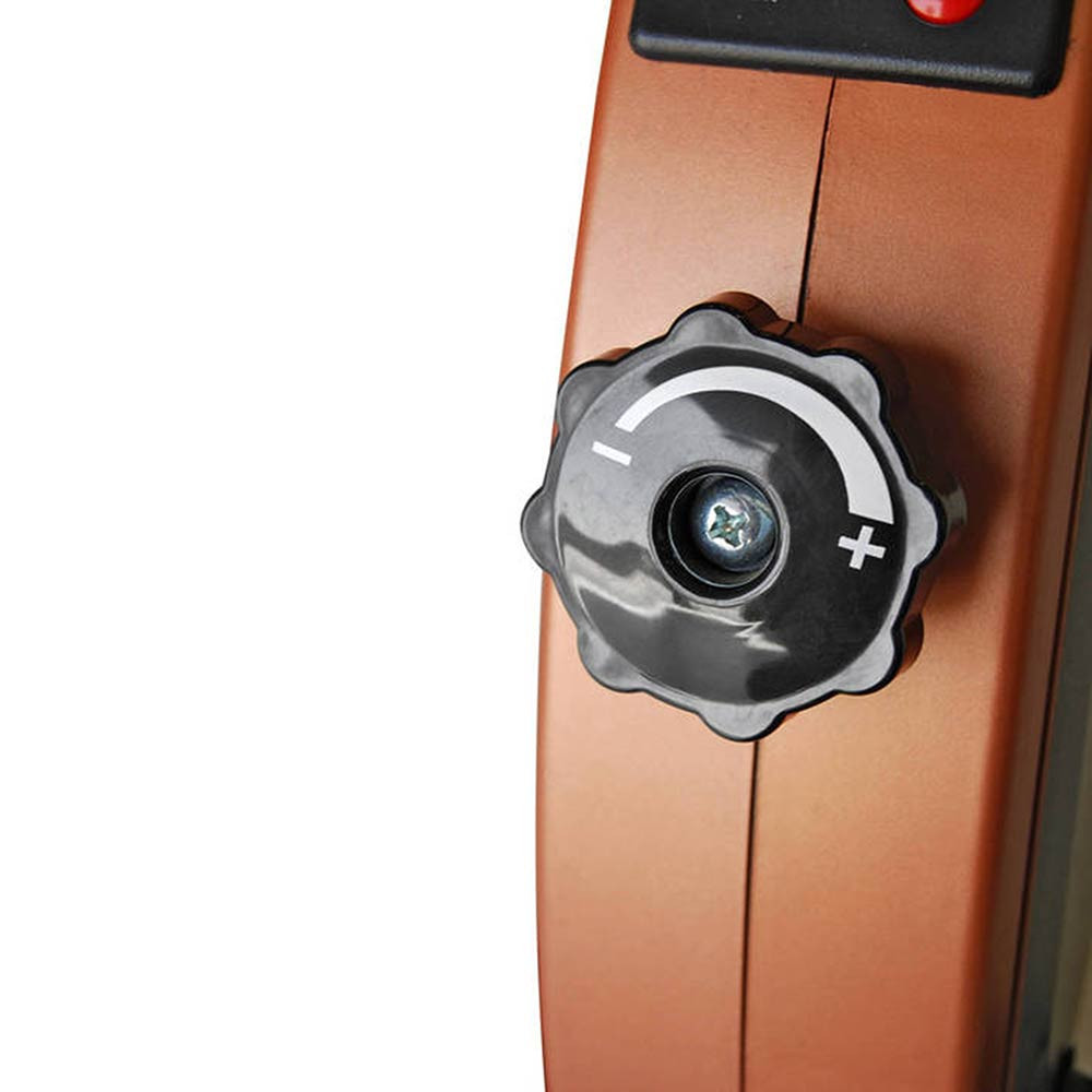 Add resistance to the Cardio Mini-Cycle NS-909 by Marcy by simply adjusting a knob