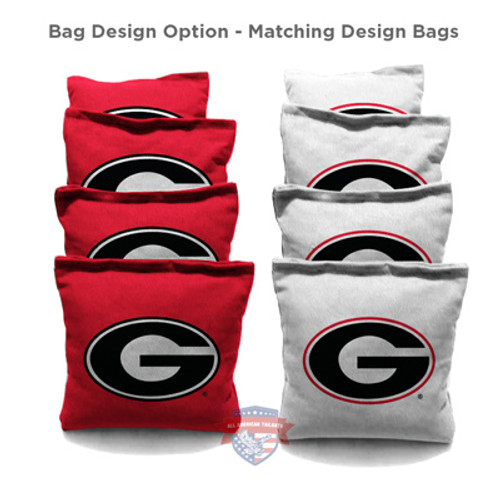 8 University Of Georgia Cornhole Bags 8 University Of Georgia Cornhole Bags