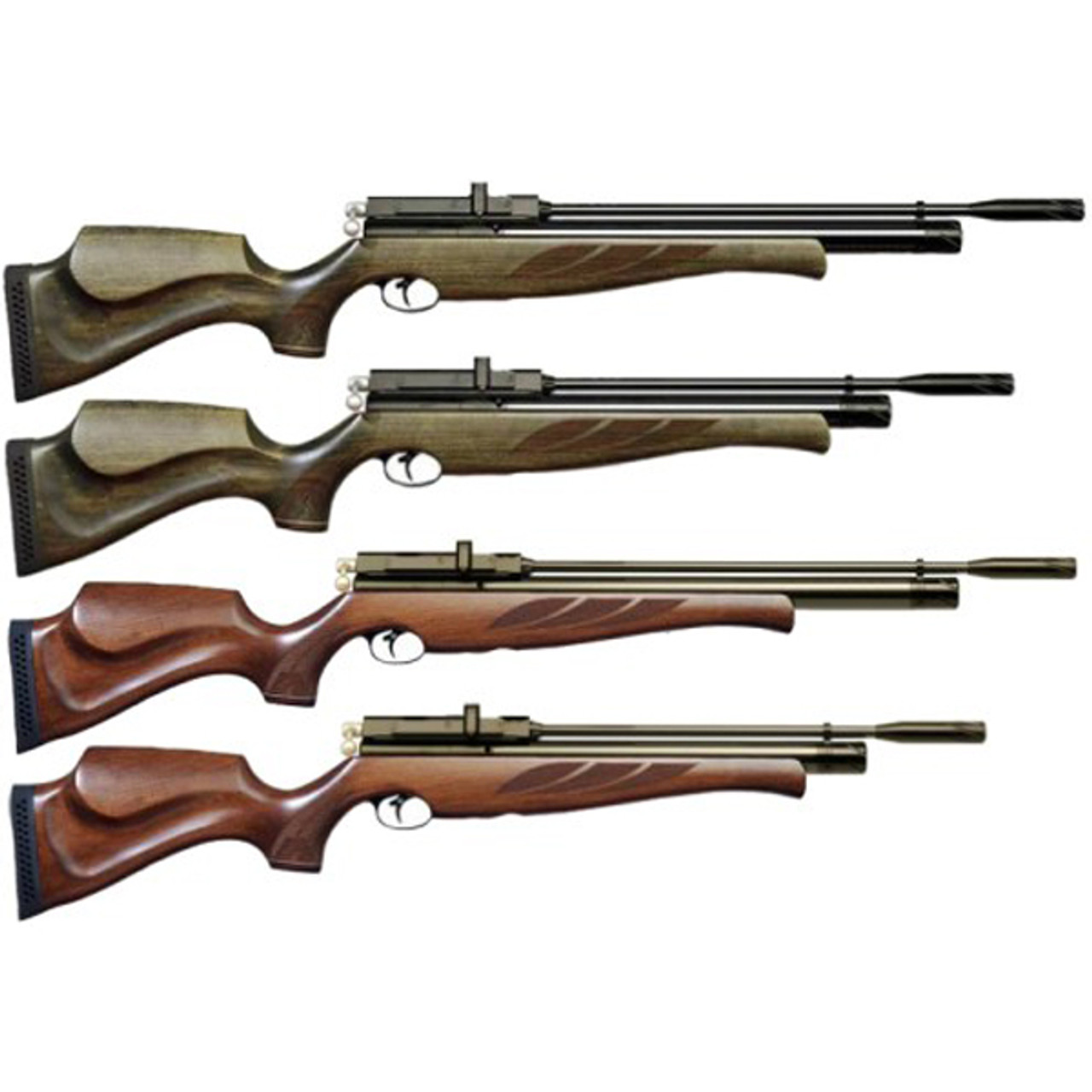 Air Arms S410 Super Lite Traditional And Hunter Green 9776