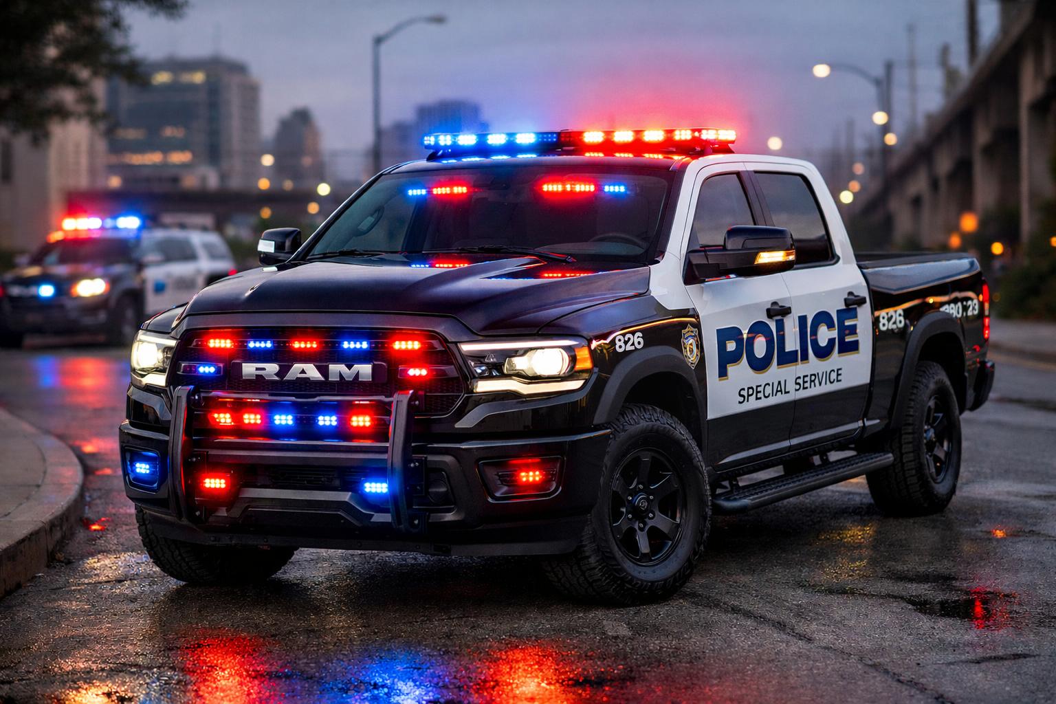 Ram Special Service Police Vehicle