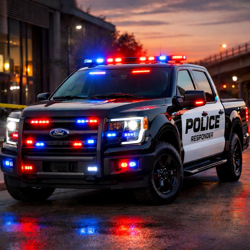Ford F-150 Police Responder Police Vehicle