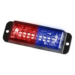 2 in 1 First Responder Emergency Strobe Lights Bar For Firefighters Police Fire Vehicles Trucks Blue 23 Flash Patterns 2pcs 12.8 inch Wireless Remote Control Safety Warning Lights 