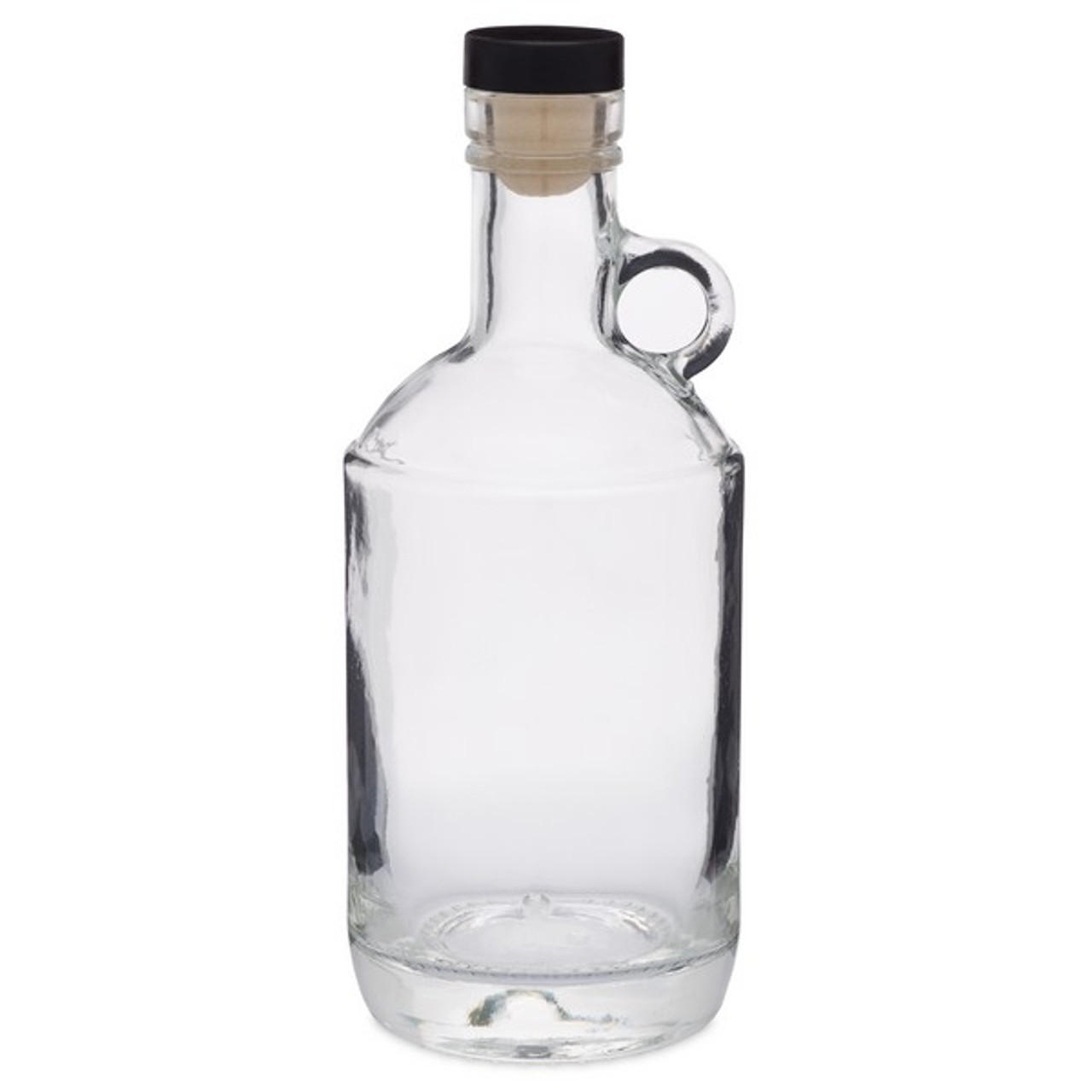 Download 375 ml Glass Moonshine Liquor Bottle (Bar Top Cork) | Berlin Yellowimages Mockups