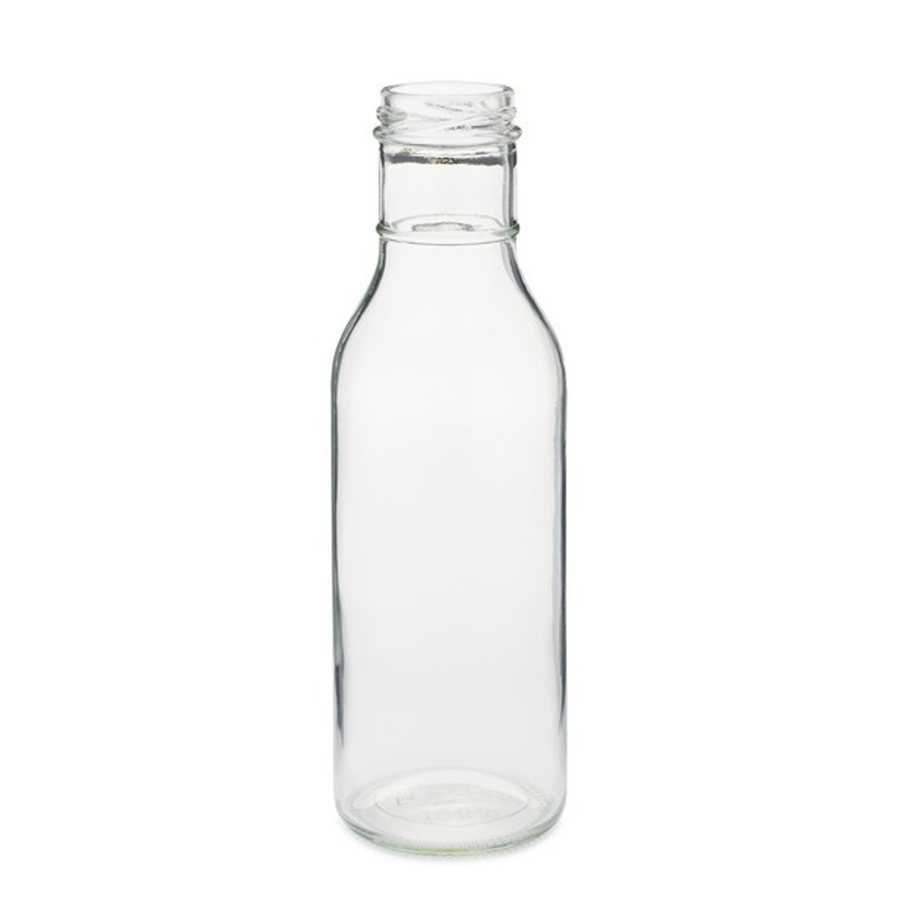 Download 12 oz Clear Glass Long Neck Dressing & Sauce Bottle | Berlin