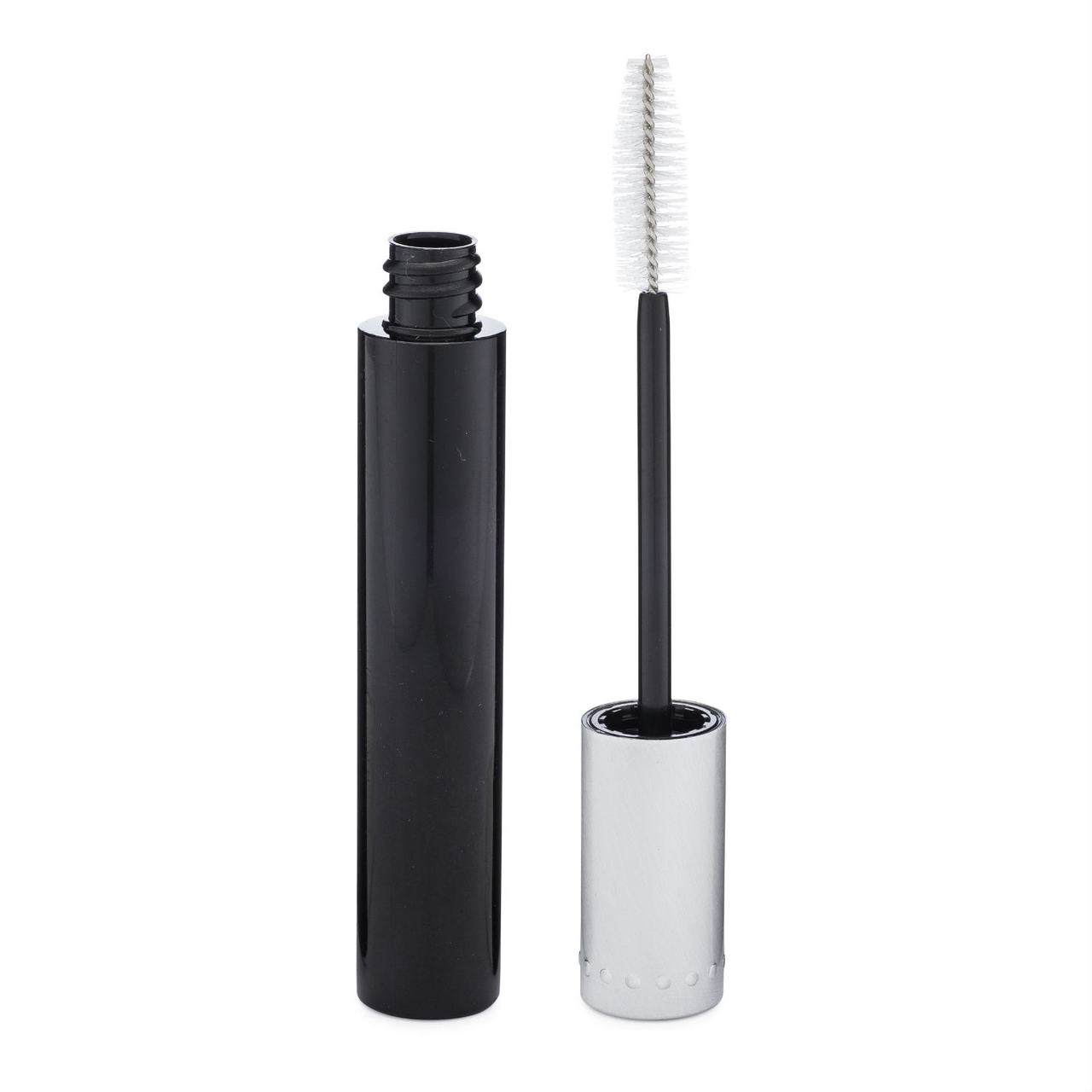 25 ml Black Plastic Mascara Tube & Silver Brush Cap Berlin