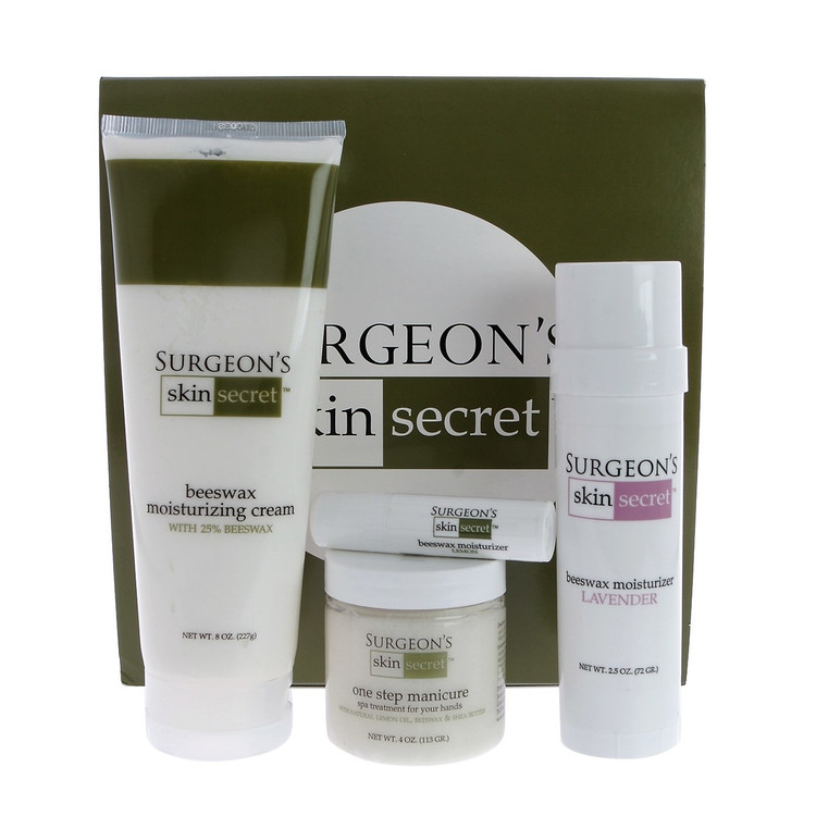 Surgeon's Skin Secret Beeswax Moisturizer 4-piece Gift Set