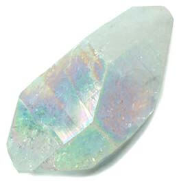 Angel Aura Quartz is a peaceful and tranquil stone with a fine vibration - Free info on meanings and how to use with purchase - Free shipping over $60.