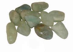 Aquamarine is a stone of courage and fortitude - Free info on healing meanings and how to use with purchase – Free shipping over $60.