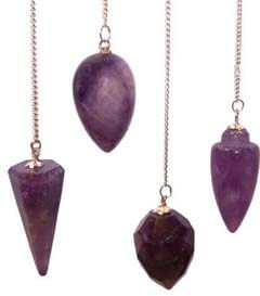 You can buy an assortment of pendulums online in our pendulum shop – Instructions on how to use one is included with purchase – Free shipping over $60.