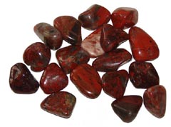 Brecciated Jasper helps you keep your feet on the ground – Free info on healing meanings and how to use with purchase – Free shipping over $60.