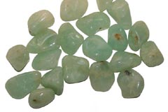 Prehnite is a serene stone of unconditional love - Free info on metaphysical properties and how to use with purchase - Free shipping over $60.