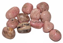 Rhodocrosite represents selfless love and compassion - Free info on healing properties and how to use with purchase - Free shipping over $60.