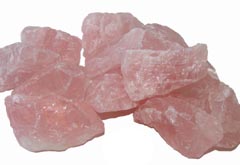 Rose Quartz fosters self-love, inner peace & tranquility - Free info on healing properties with purchase - Free shipping over $60.