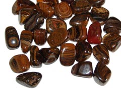 Tiger Iron helps you to cope with change - Free info on metaphysical properties and how to use with purchase - Free shipping over $60.
