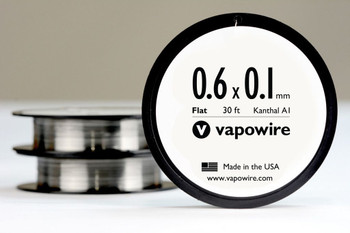 Kanthal A1 Flat Wire - 0.6x0.1 Kanthal A1 Flat Wire - 0.6x0.1