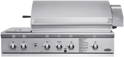 48" Built-in Grill & Side Burners