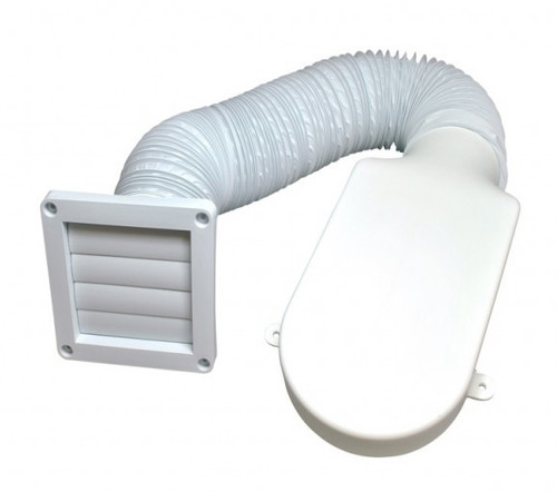 UNIVERSAL DRYER VENT KIT, REAR DEFLECTOR
