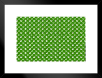 Marijuana Weed Pattern Dark Leaves Pot Cannabis Joint Green Matted Framed Wall Art Print 20x26 inch Marijuana Weed Pattern Dark Leaves Pot Cannabis Joint Green Matted Framed Wall Art Print 20x26 inch