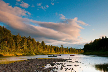 Laminated Scenic Miramichi River New Brunswick Canada Photo Art Print Sign Poster 18x12 inch Laminated Scenic Miramichi River New Brunswick Canada Photo Art Print Sign Poster 18x12 inch