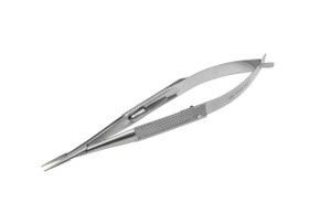 Baby Barraquer Needleholder Straight with lock Baby Barraquer Needleholder Straight with lock