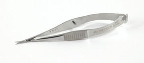 Vannas Straight Capsulotomy Scissors, Serrated Handle With Polished Finish, 6mm Blades, Sharp Pointed Tips, 8mm Mid Screw To Tip, And Overall Length Of 3 1/4" (84mm) Vannas Straight Capsulotomy Scissors, Serrated Handle With Polished Finish, 6mm Blades, Sharp Pointed Tips, 8mm Mid Screw To Tip, And Overall Length Of 3 1/4" (84mm)