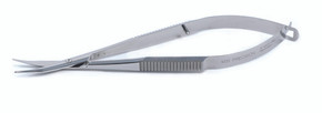 Shepard-Westcott Curved Tenotomy Scissors, Serrated And Flat Handle With Polished Finish, Right Model, Westcott Blades, Blunt Tips, Serrated Upper Blade Shepard-Westcott Curved Tenotomy Scissors, Serrated And Flat Handle With Polished Finish, Right Model, Westcott Blades, Blunt Tips, Serrated Upper Blade