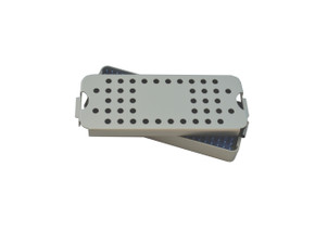 Aluminum Sterilization Trays Size Small 6'' x 2'' x 0.75'' Aluminum Sterilization Trays Size Small 6'' x 2'' x 0.75''