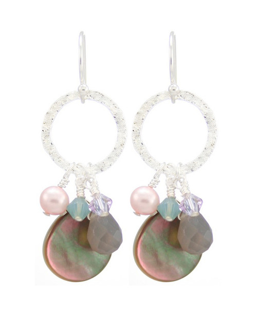Coral Springs Earrings- Purple - Moonrise Jewelry