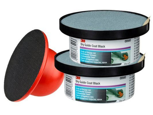 3M 50gm Dry Guide Coat (2 Cartridges and applicator) - Black - 3M 51362 3M 50gm Dry Guide Coat (2 Cartridges and applicator) - Black - 3M 51362