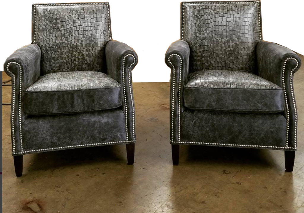 vincent leather chair american