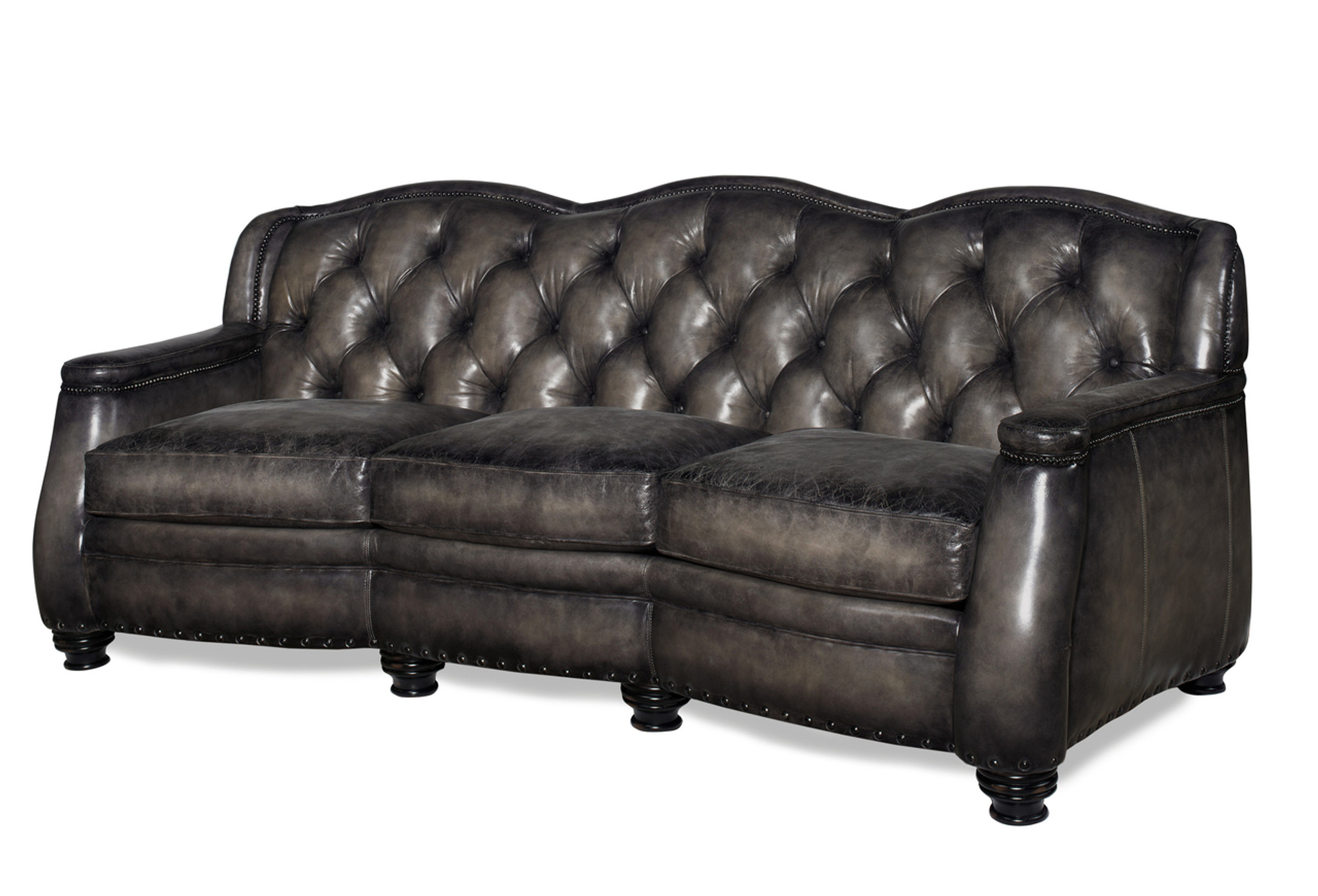 american heritage leather sofa
