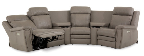 Palliser 41065 Asher Pwer Head/Seat/Lumbar Recliner Sectional