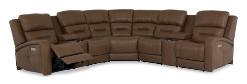 Palliser 41067 Washington Pwer Head/Seat/Lumbar Recliner Sectional