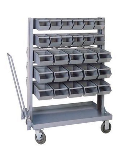 Small Mobile Bin Unit w/ 54 Bins Small Mobile Bin Unit w/ 54 Bins