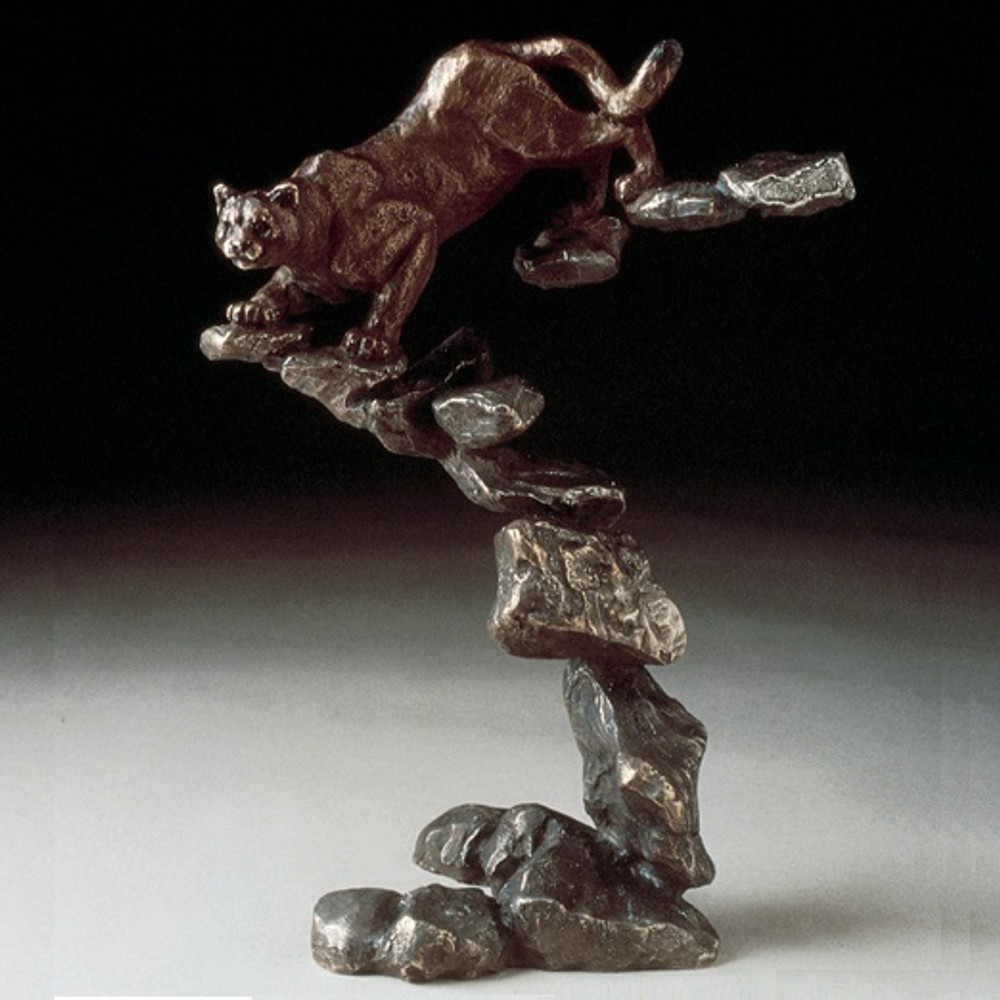 Cougar Bronze Sculpture Quot Cougar Quot Mark Hopkins